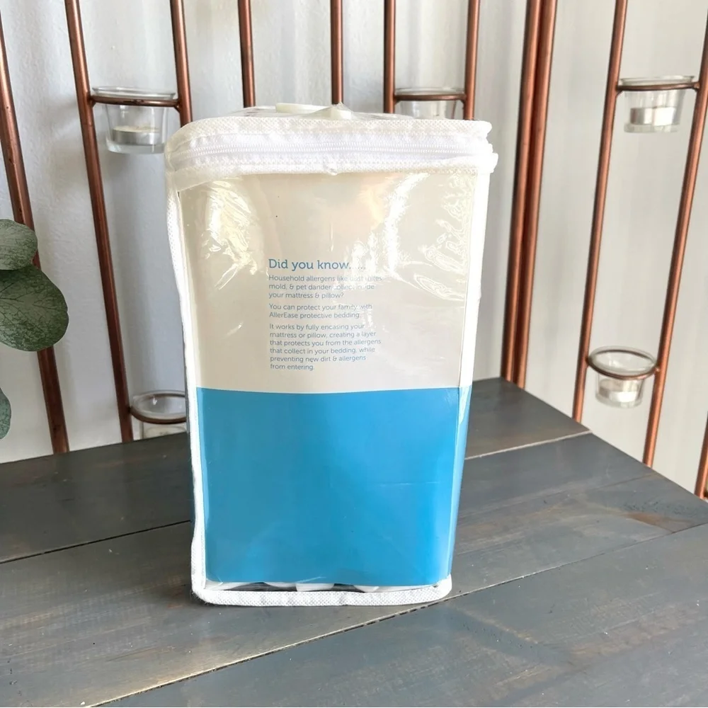 Allerease Zippered Mattress Protector King Size Waterproof Allergy Protection - Picture 6 of 7